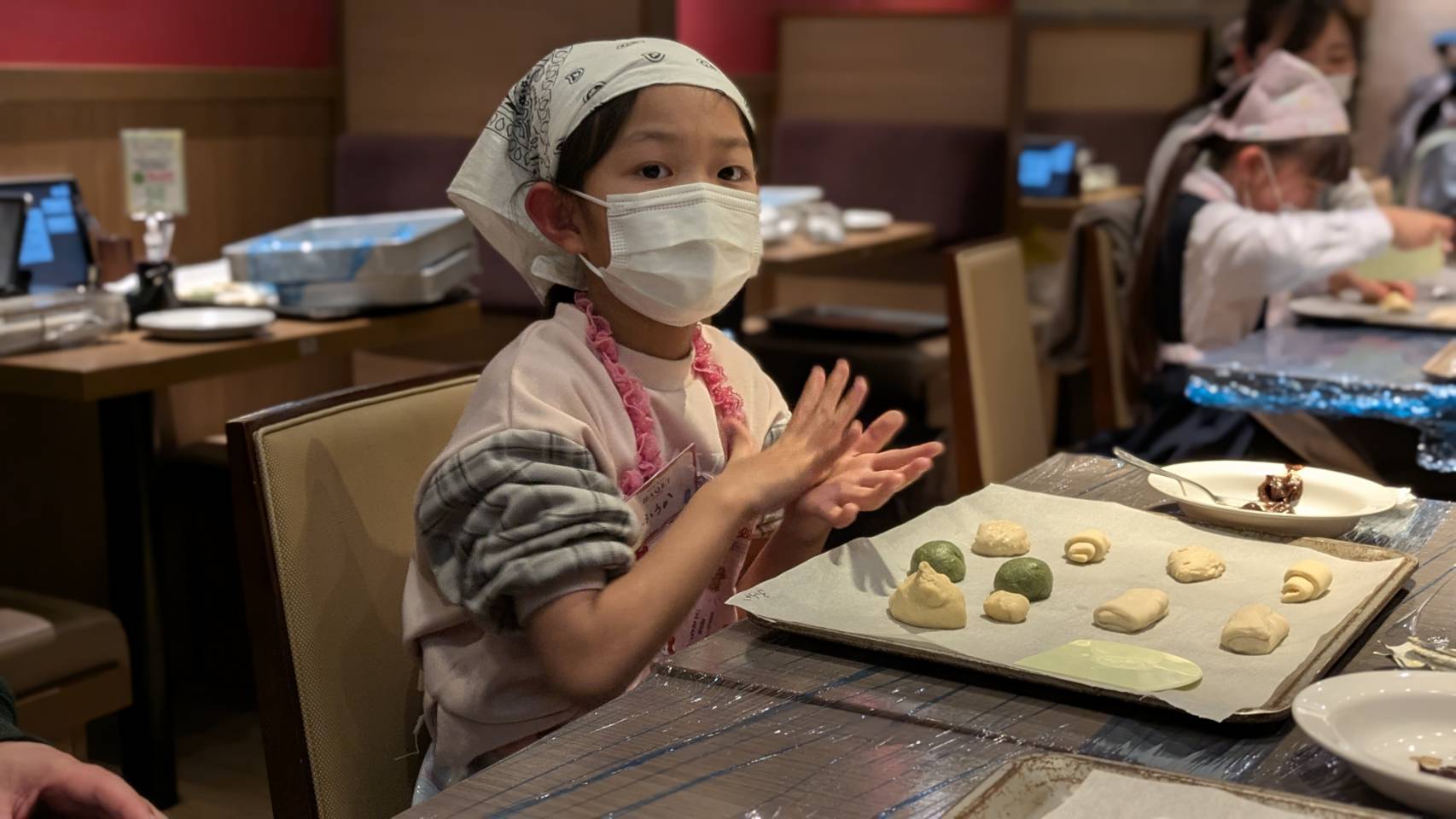 親子パン教室(コースカベイサイドストアーズ)