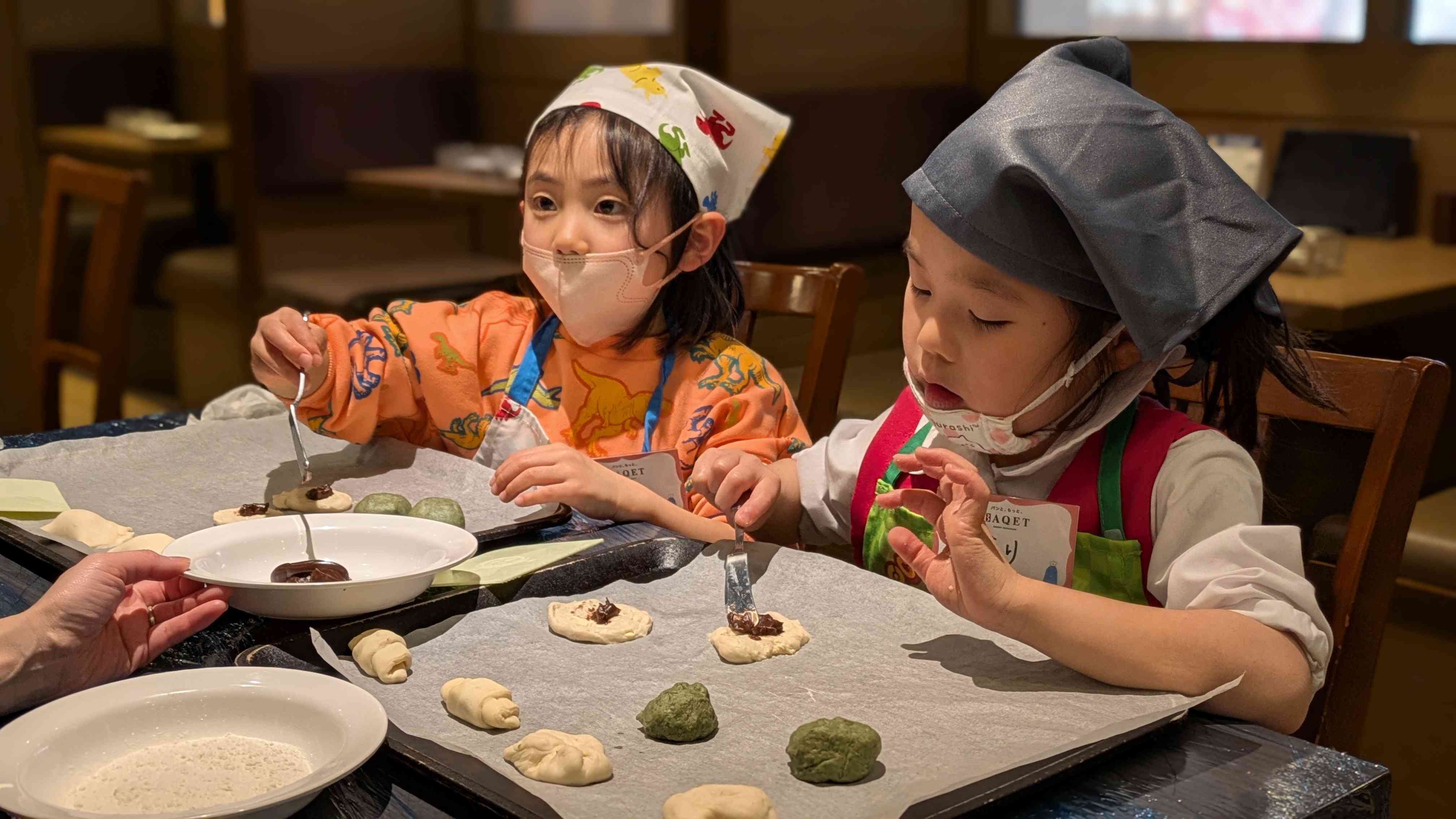 親子パン教室(コースカベイサイドストアーズ)