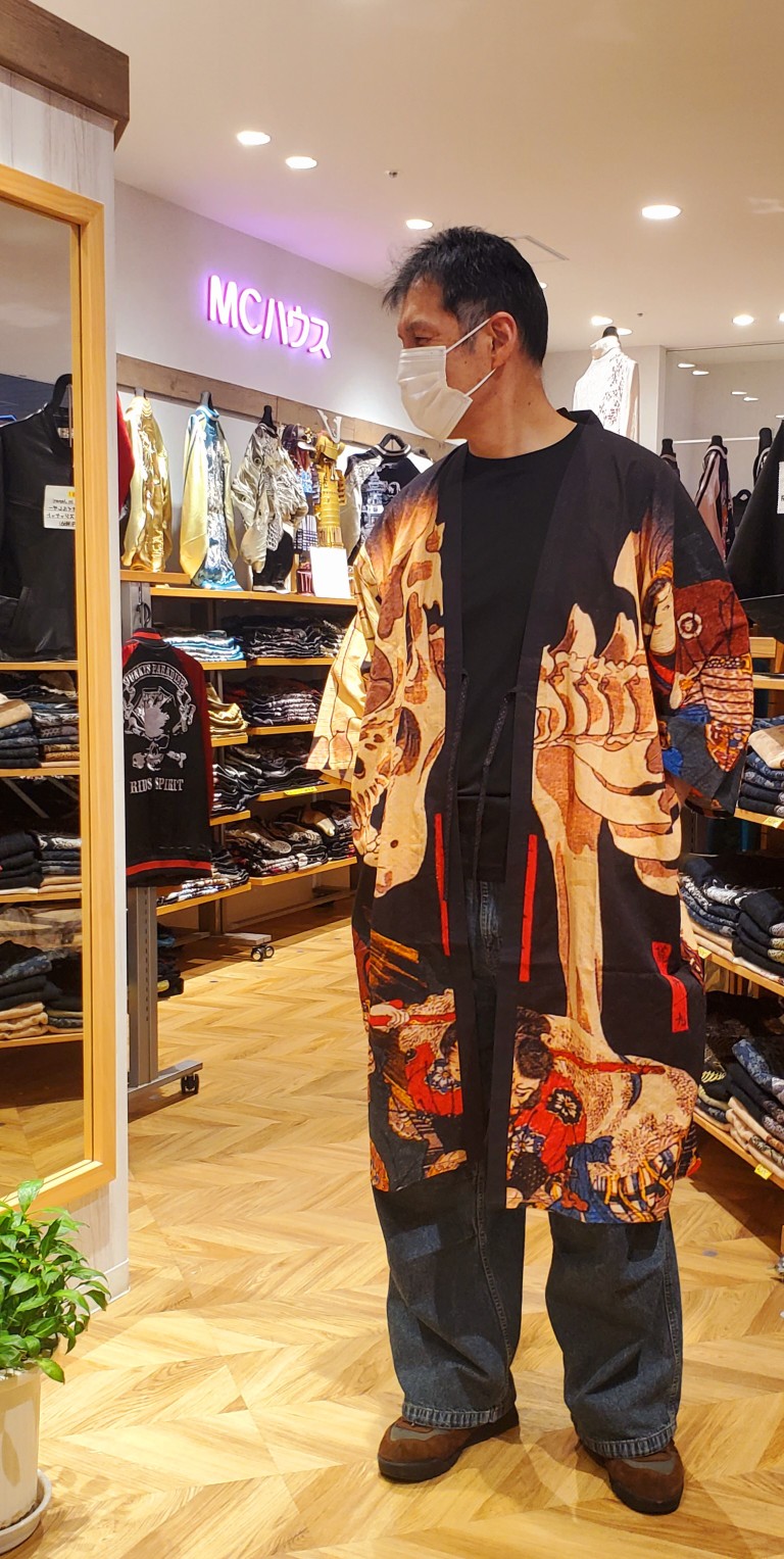 小粋に羽織って！