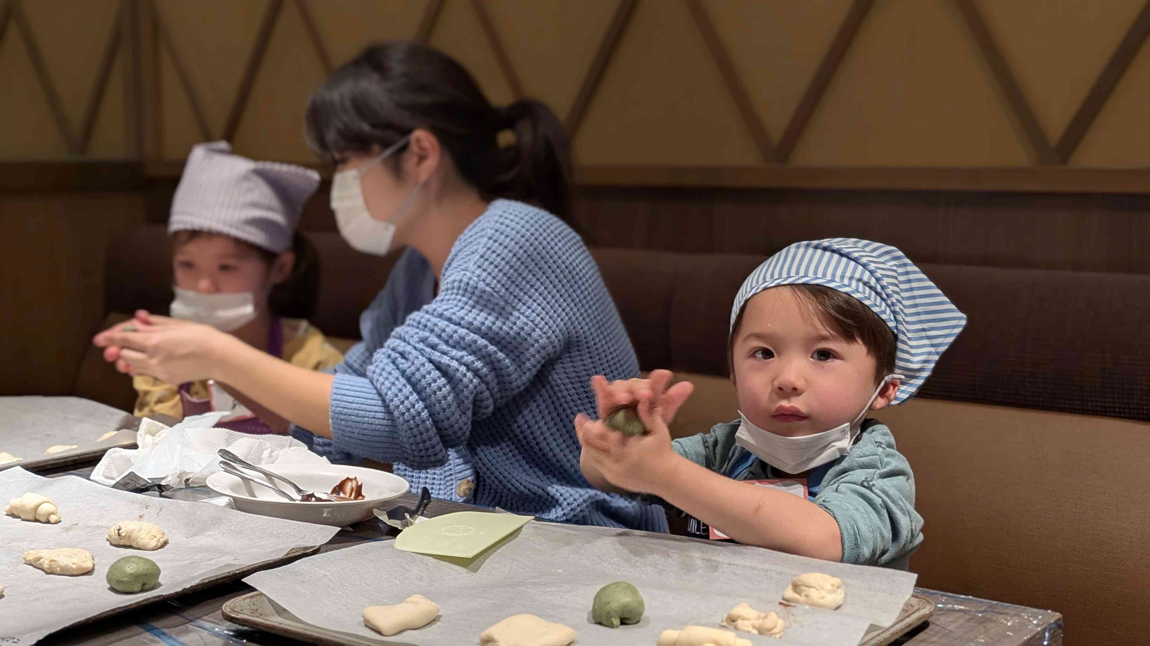 親子パン教室(コースカベイサイドストアーズ)