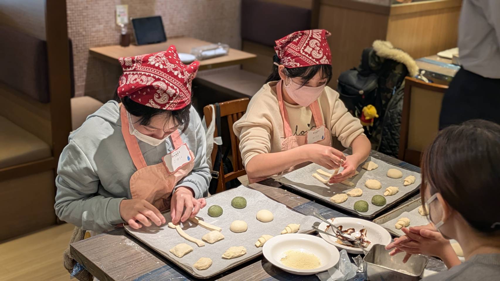 親子パン教室(コースカベイサイドストアーズ)